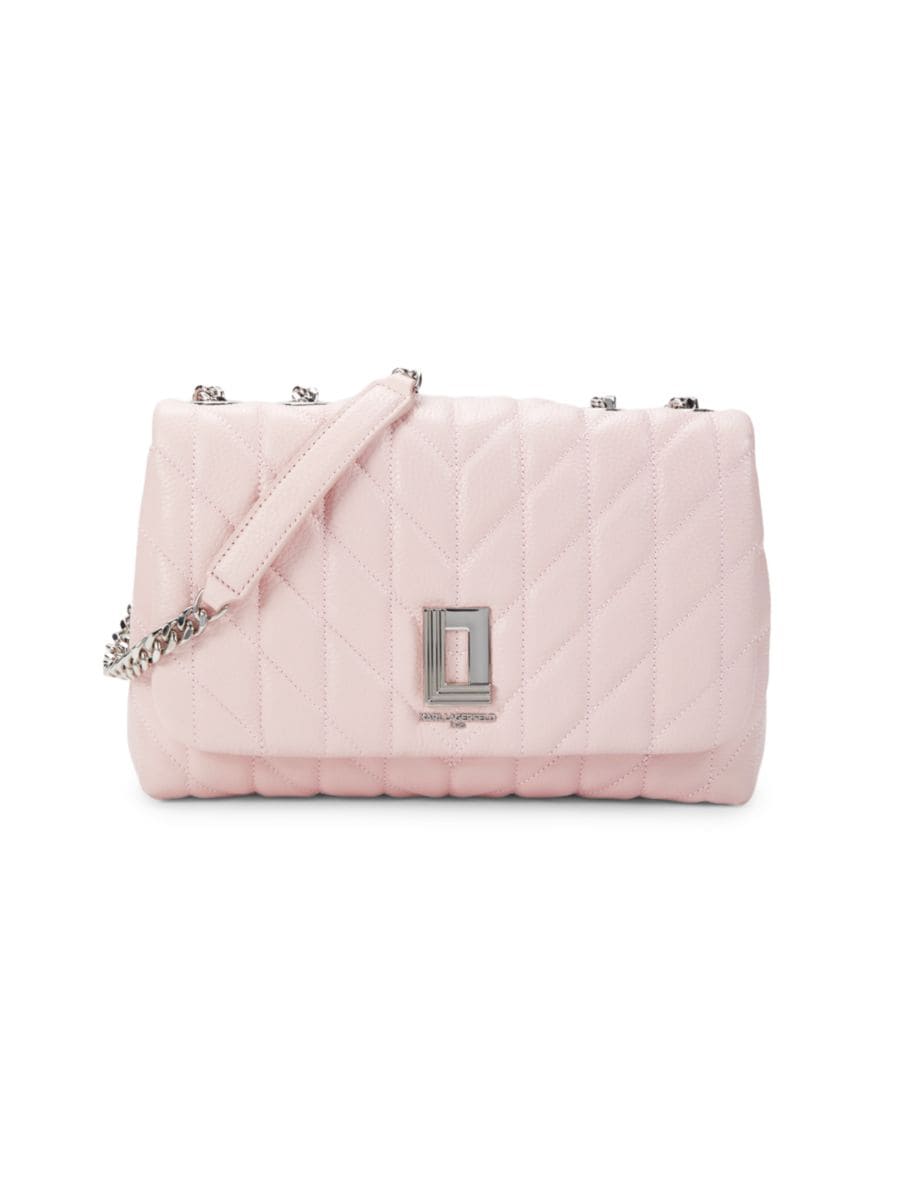 

Сумка через плечо из стеганой кожи Lafyette Karl Lagerfeld Paris, цвет Lotus