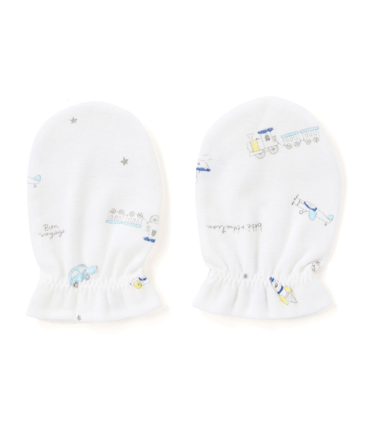 Флисовые варежки Fillot de bebe reduction, Blue — фото 3