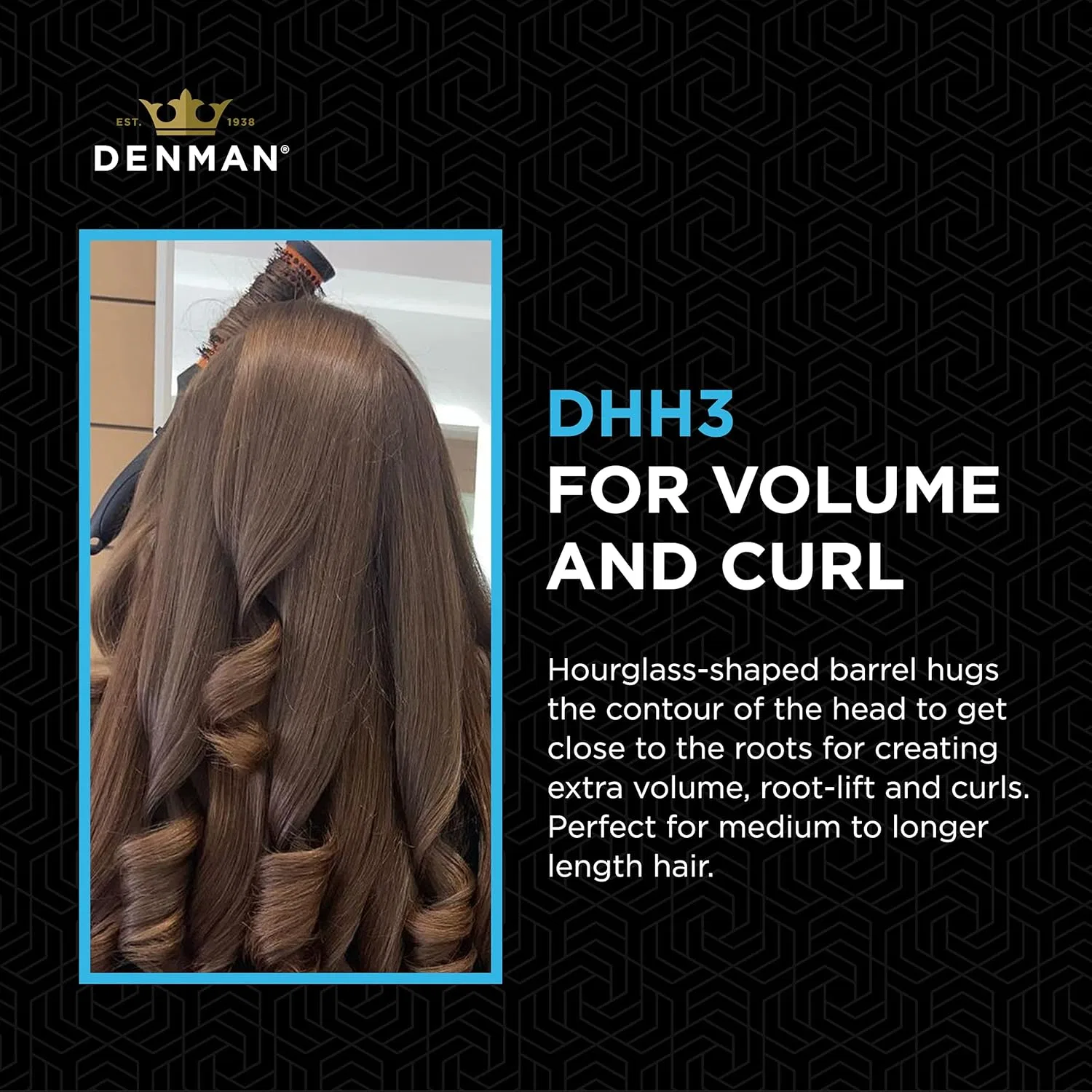 Щетка для горячей укладки HeadHugger от Denman Denman — фото 3