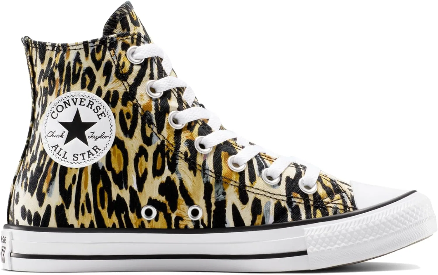 Кроссовки Converse Ctas Hi черно-бело-коричневые, размер 36 EU. Черно-бело-коричневые, размер 36 — фото 2