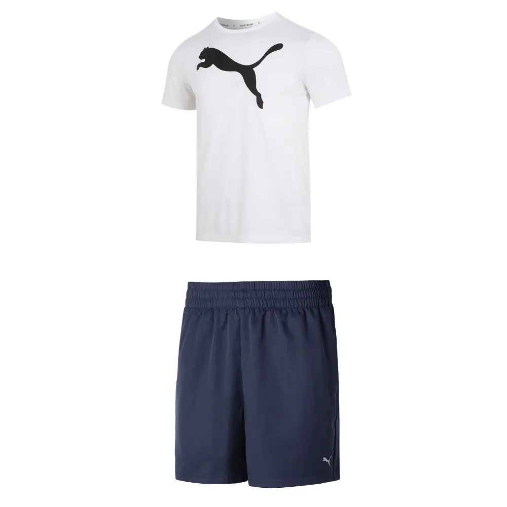 

Повседневная спортивная одежда для мужчин белого и синего цвета Puma, синий