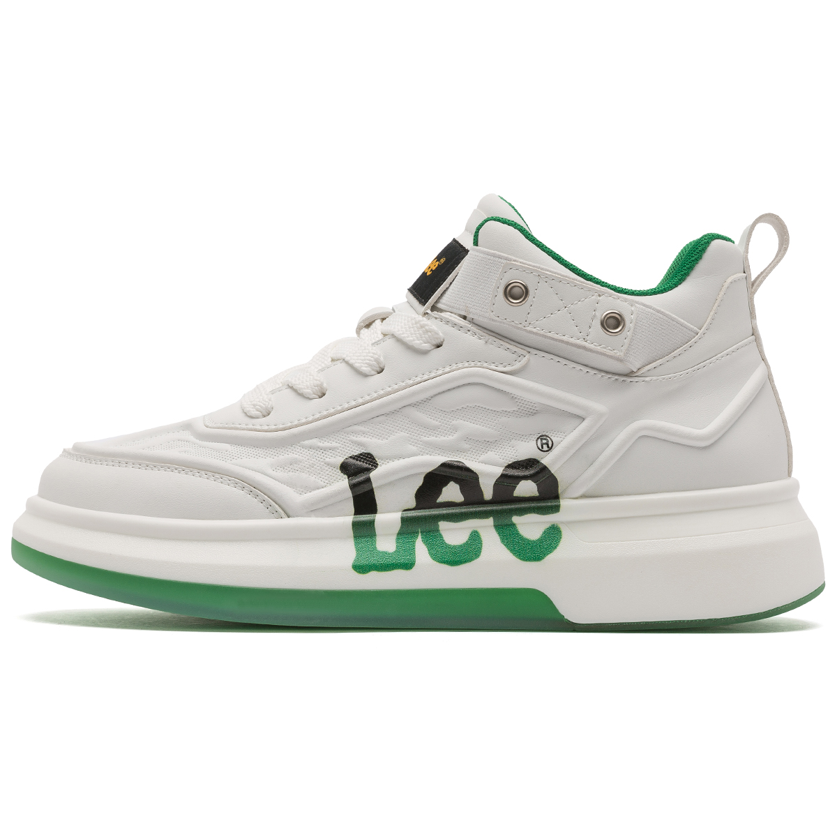 

Высокие скейтерские кроссовки для мужчин с эффектом увеличения роста Lee, зеленый