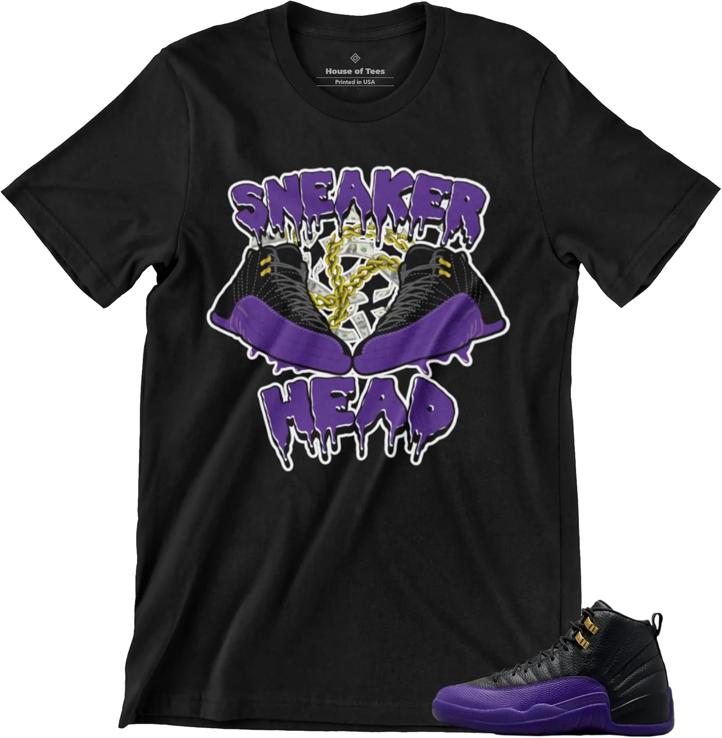 

Футболка мужская Field Purple с принтом House Of Tees