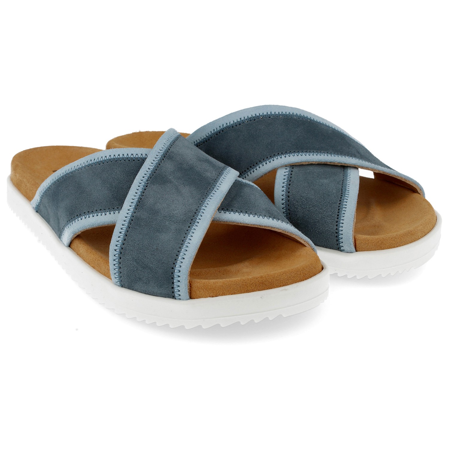 

Сандалии Haflinger Women's Summer Slides Palma, цвет Jeans