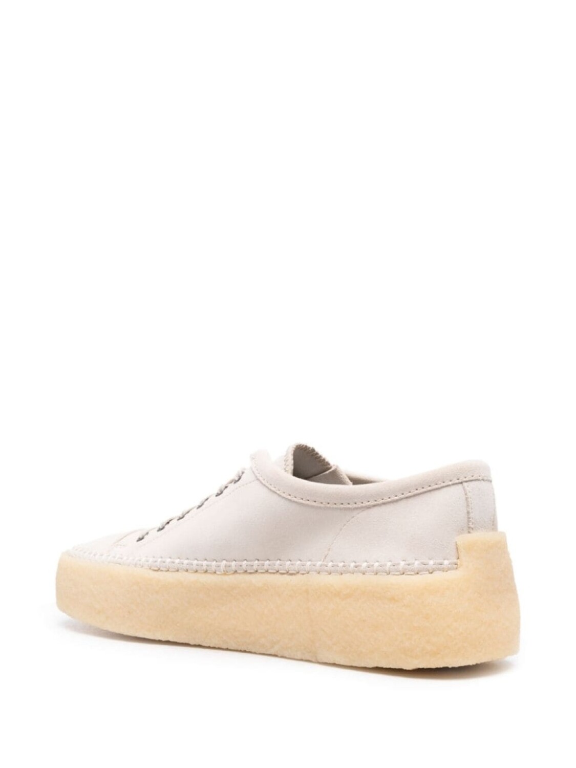 Clarks Originals кроссовки Caravan из замши, нейтральный цвет — фото 3