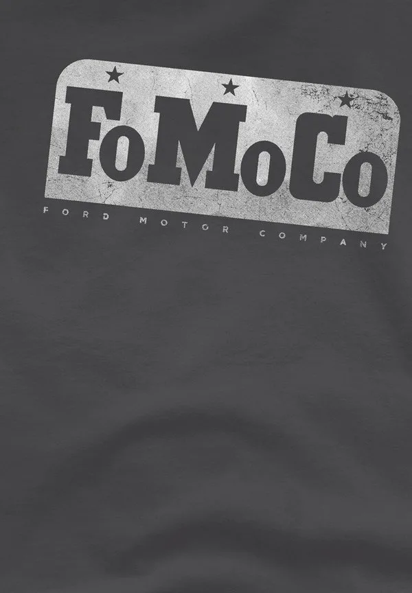 Футболка с принтом fomoco Ford, Anthracite — фото 3