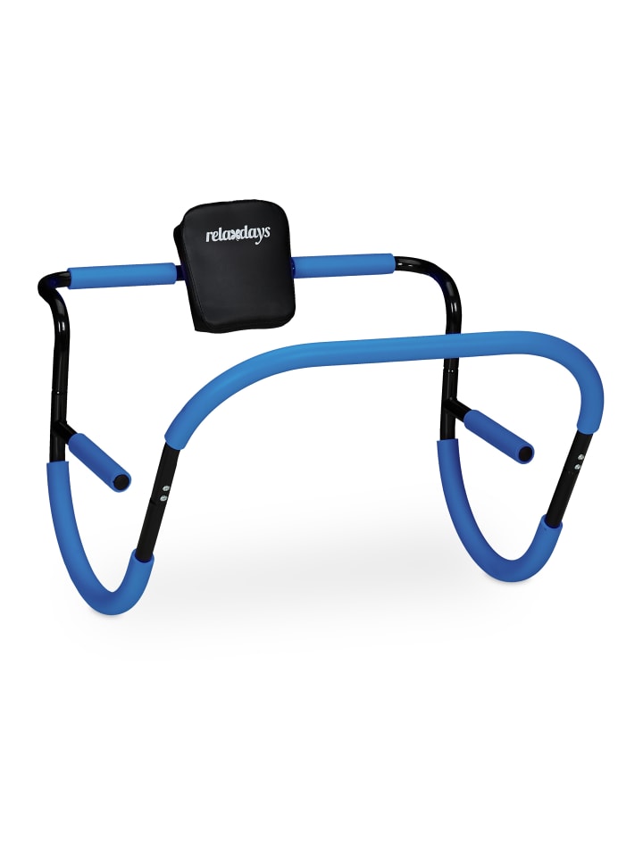 

Relaxdays Тренажер для пресса сине-черного цвета - (Ш)69 x (В)68,5 x (Г)65 см