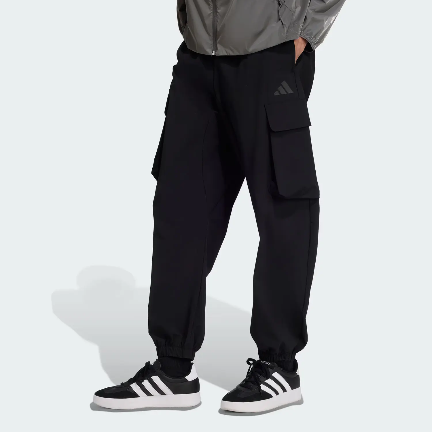 Брюки City Tech Windbreaker с доставкой для участников AdiClub Adidas, черный — фото 4