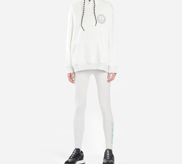 Толстовка adidas Unisex Alexander Wang Logo Sweatshirt Grey, серый — фото 4