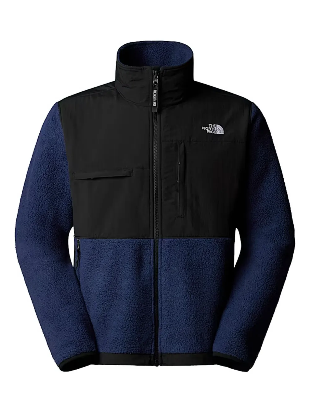 

Флисовая куртка на молнии The North Face, синий