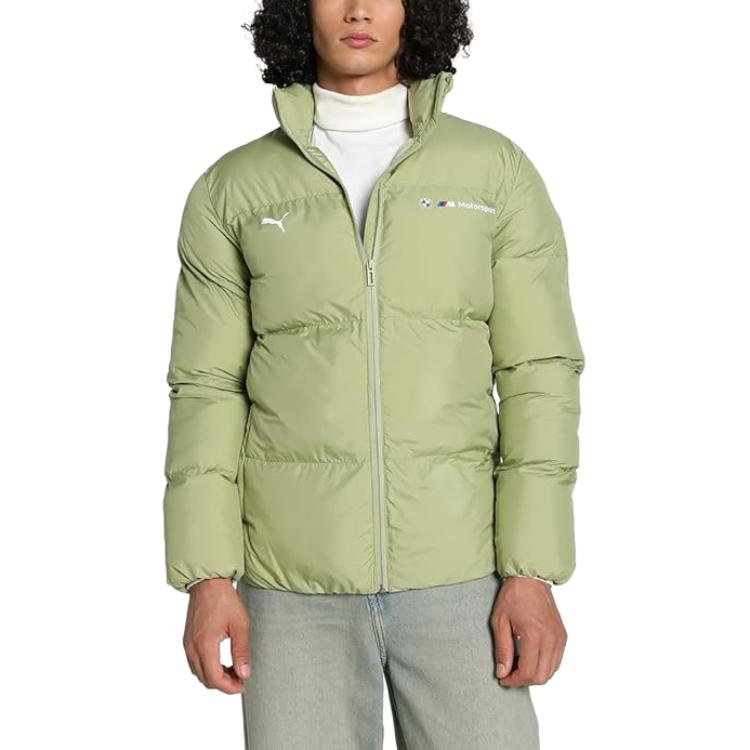 

PUMA Куртка BMW Series мужская светло-зеленая, Light Green