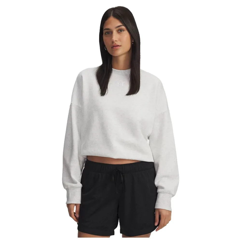 

Толстовка Under Armour Rival Fleece Oversized Crew, серый