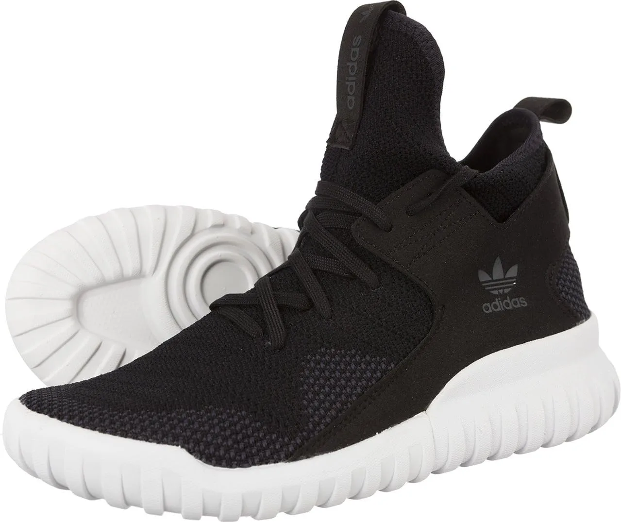 Мужские баскетбольные кроссовки Adidas Tubular X PK Adidas Originals, черный — фото 2