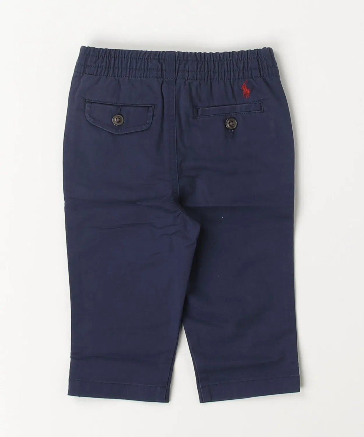 Штаны чинос детские Polo Ralph Lauren Prepstar стрейч цвет тёмно-синий — фото 4