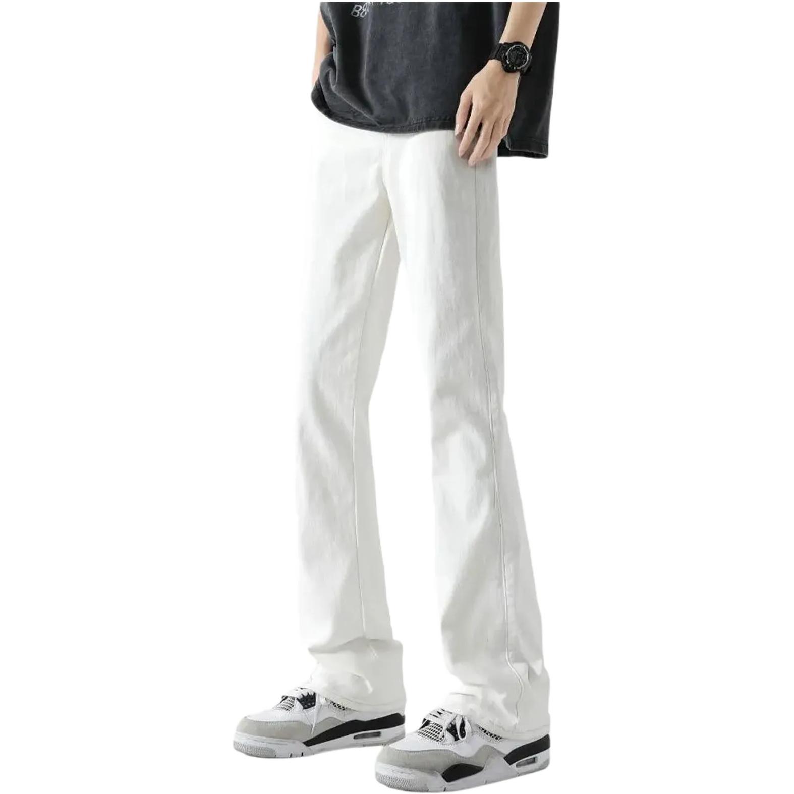 

Джинсы Unisex HUANQIU, белые