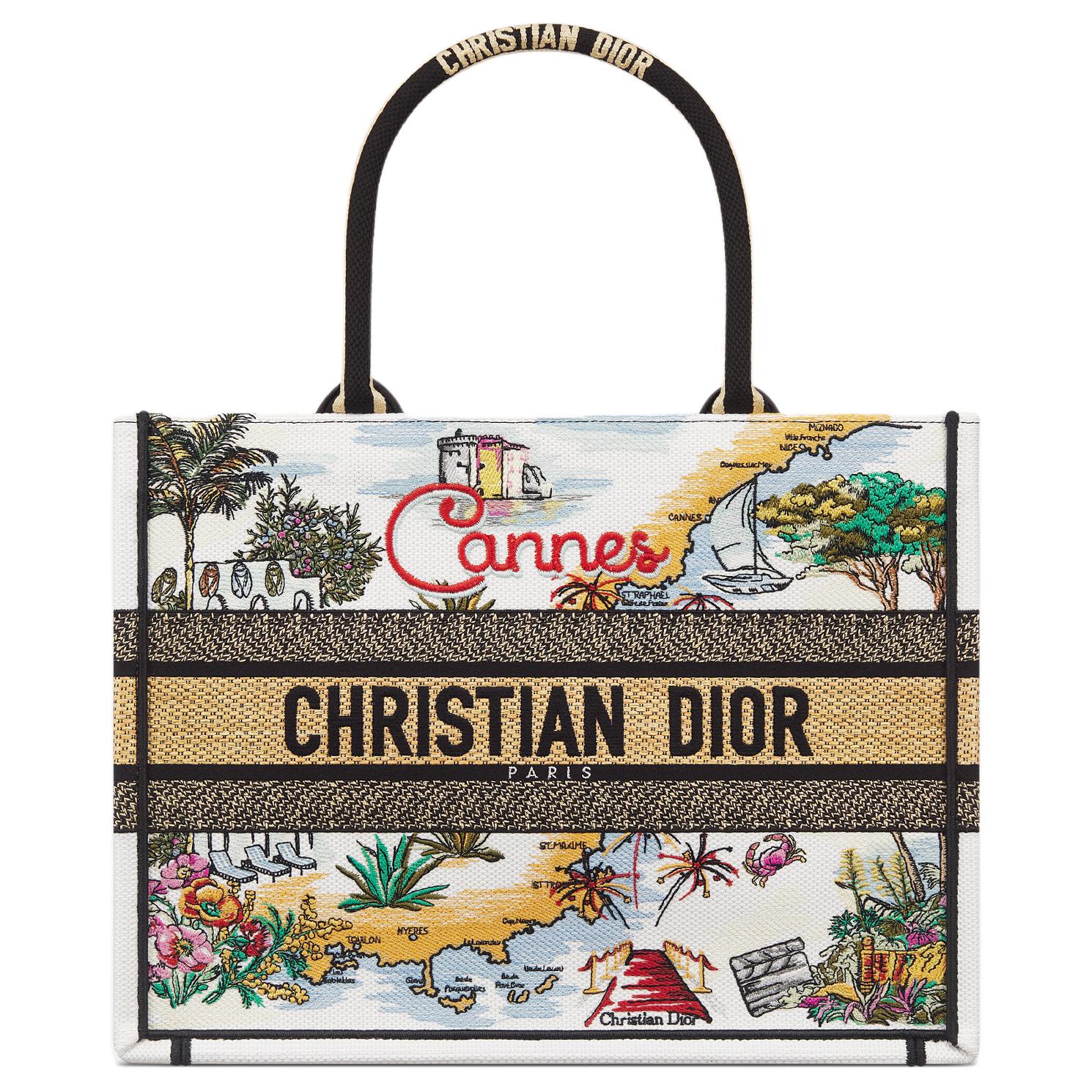

DIOR Коттоновая сумка-шоппер