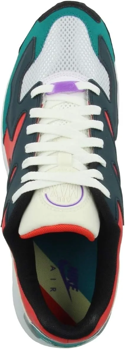 Мужские беговые кроссовки Nike Air MX Light 2 Sp, цвет Habanero Red, цвет Armory Navy 600, красный/темно-синий — фото 2