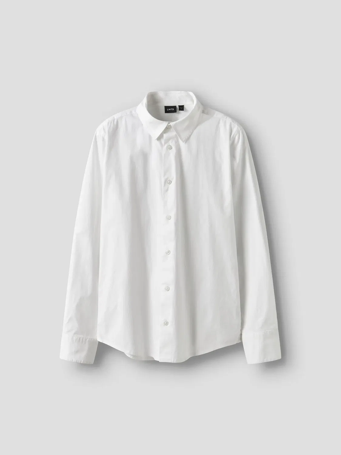 Рубашка slim fit, Name it, bright white — фото 3