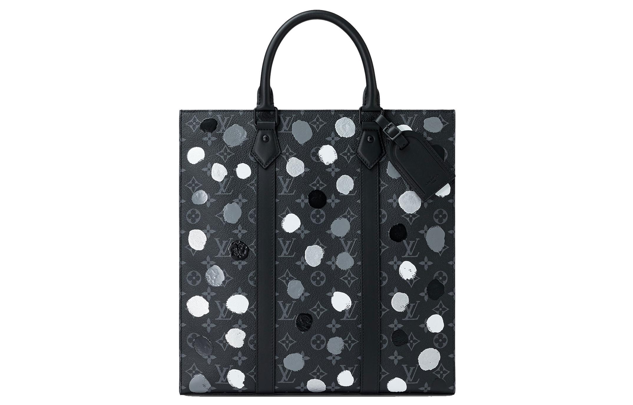 

LOUIS VUITTON Сумка X Yayoi Kusama Sac Plat Monogram Eclipse Black/Silver