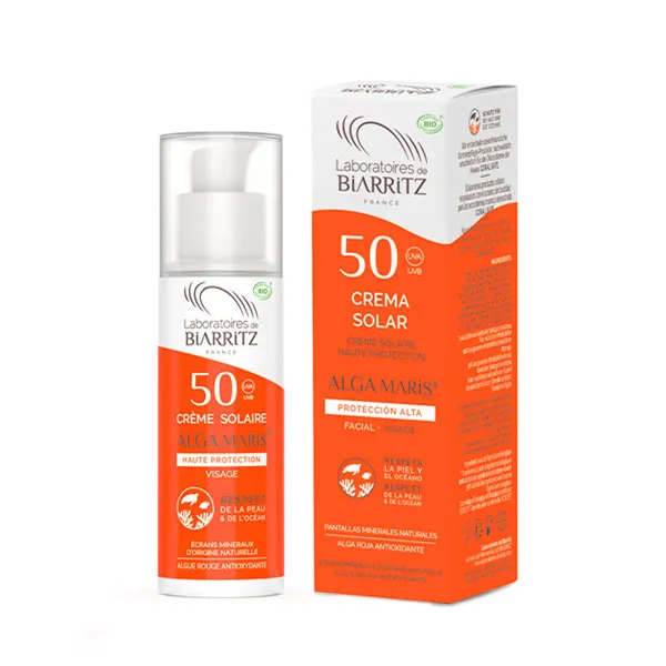 

Солнцезащитный крем для лица Crema Solar Facial SPF 50 Laboratorios Biarritz, 50 ml