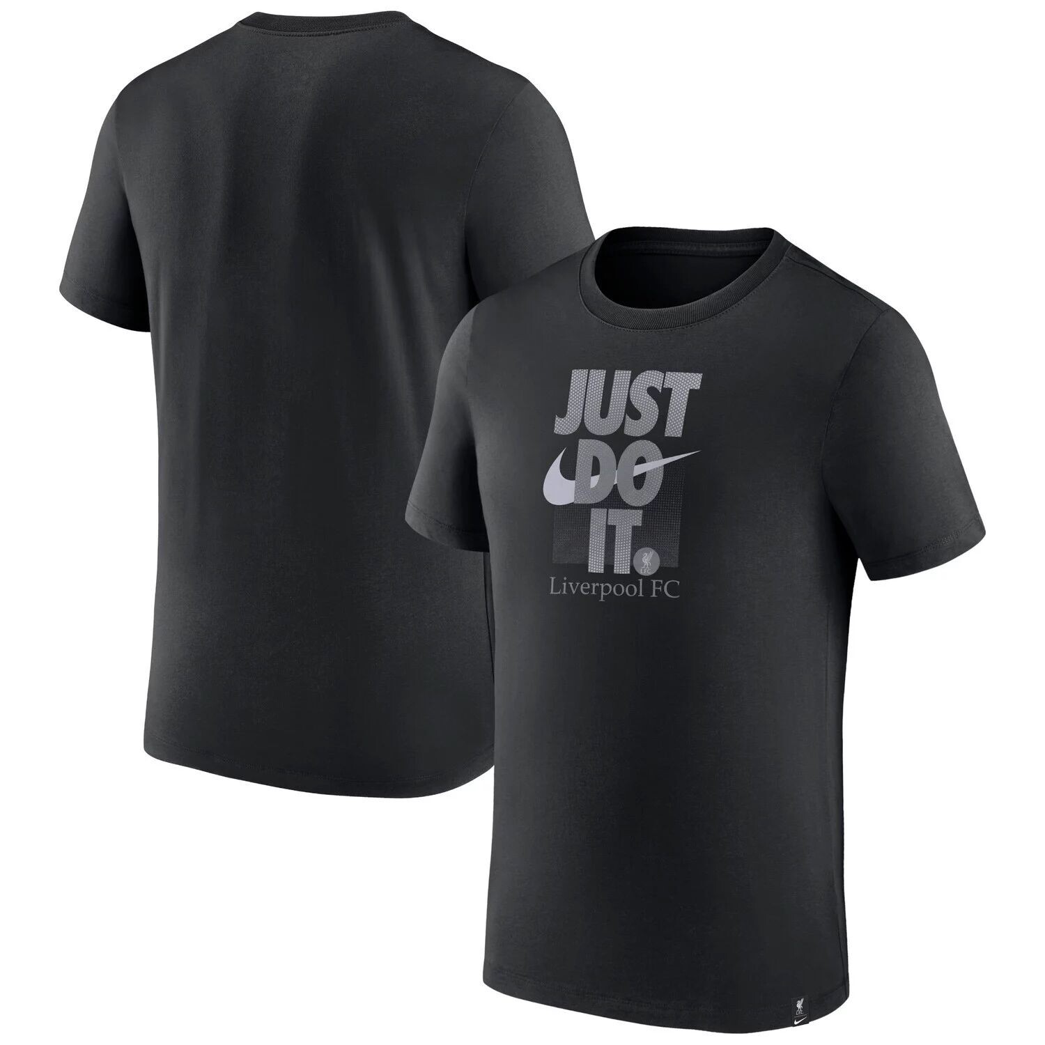 

Мужская черная футболка Liverpool Just Do It Nike, Черный, Мужская черная футболка Liverpool Just Do It Nike