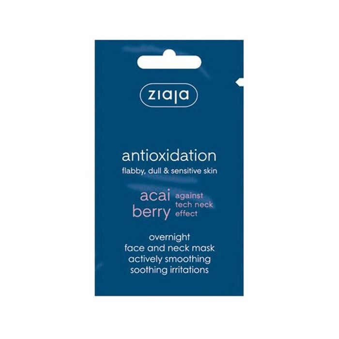 

Маска для лица Acai Berry Mascarilla Noche Rostro y Cuello Ziaja, 7 ml