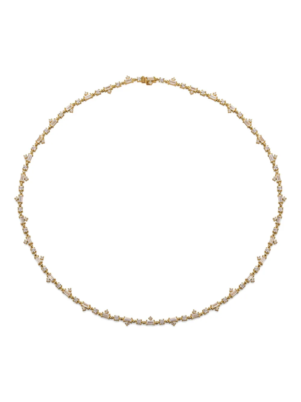 

Ожерелье Fizz At The First Sight из желтого золота 18 карат с бриллиантами Rosekey