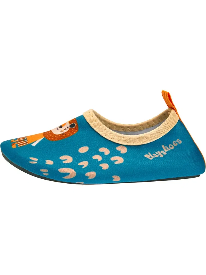 Босоножки с защитой UV 50+ Playshoes синие — фото 2