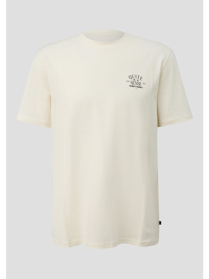 

Футболка в цвете 0300_off-white QS, Белый, Футболка в цвете 0300_off-white QS