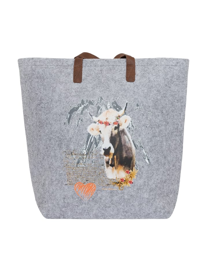 

Lady Edelweiss Сумка 40738 светло-серого цвета