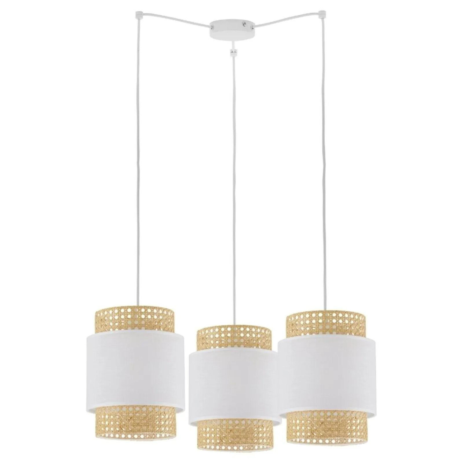 

Подвесная лампа famlights, 35x35x130 см, белый/коричневый