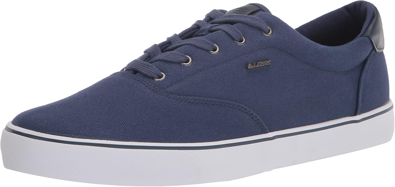 

Мужские сандалии-липучки Lugz Classic Canvas, темно-синий/белый