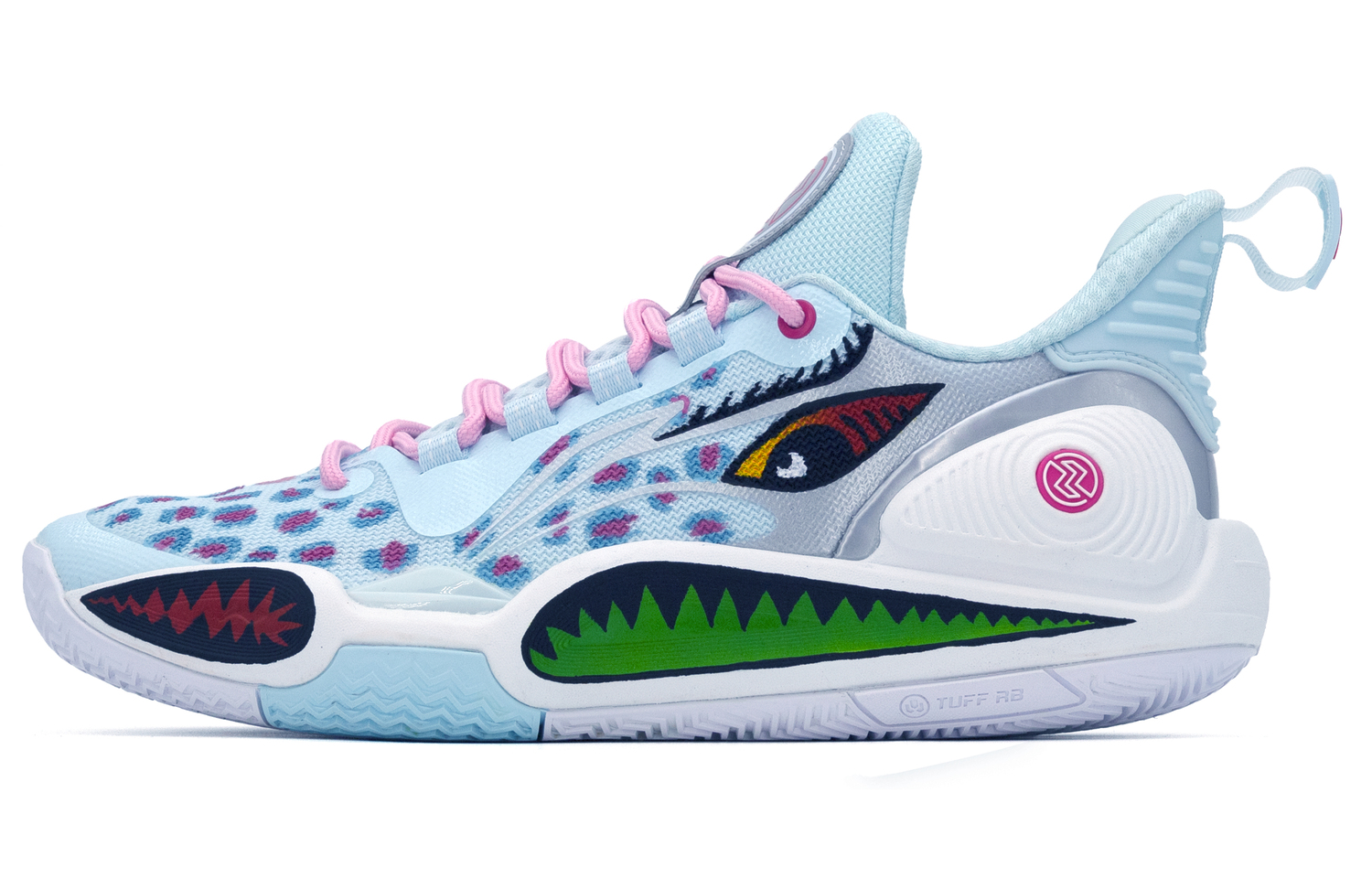 

LINING Скоростные баскетбольные кроссовки Speed 9 с амортизацией, противоскользящие, износостойкие, низкие, мужские, light blue