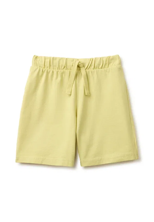 Шорты-бермуды Regular fit, брюки спортивные United Colors Of Benetton, зеленый