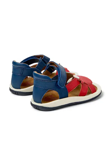 Сандалии детские кожаные Bicho Kids TWS Camper, мультиколор — фото 4
