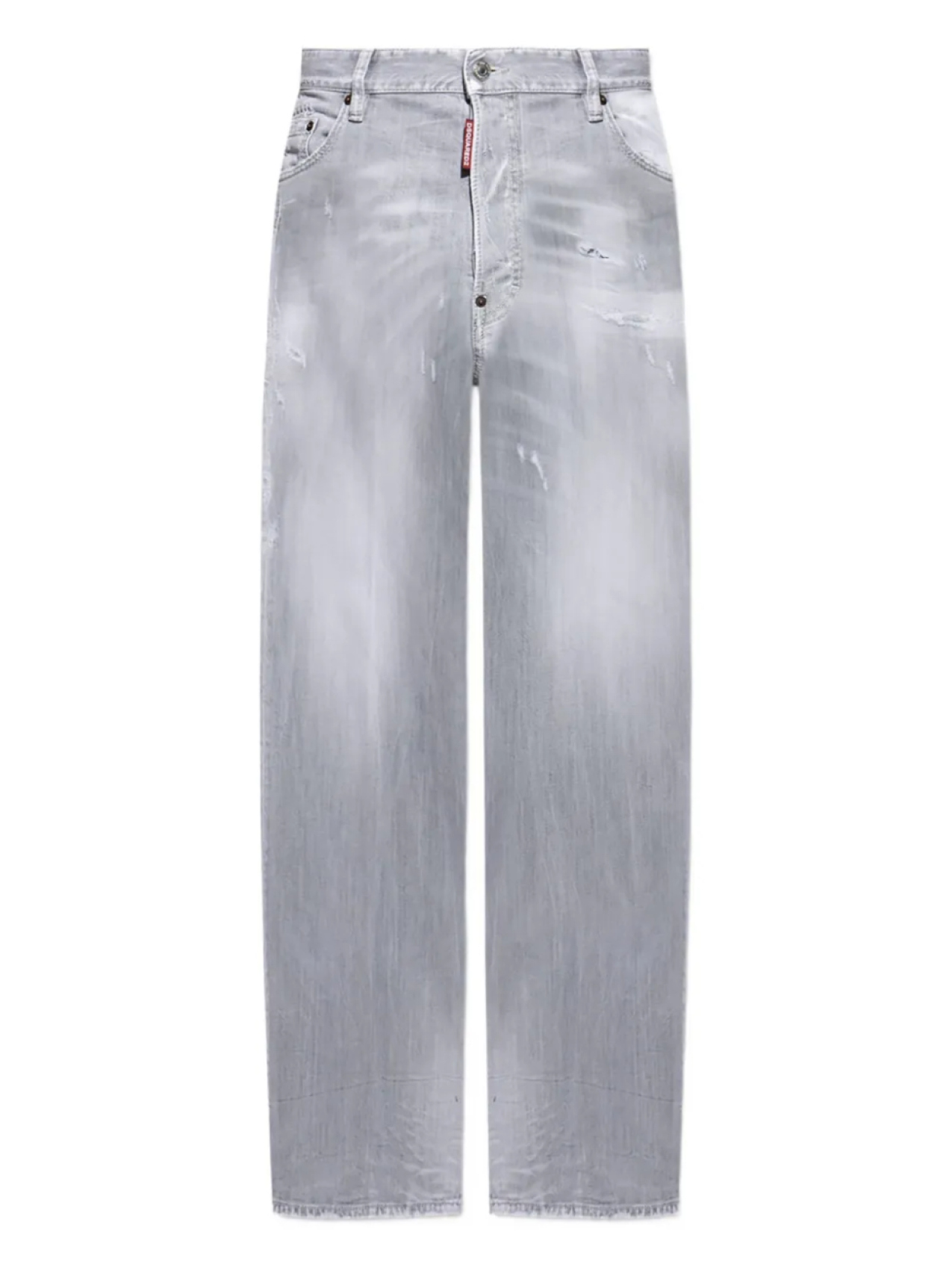 

DSQUARED2 выцветшие джинсы, серый