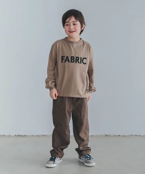 Детская футболка ZERO standard FABRIC с логотипом бежевого цвета — фото 4