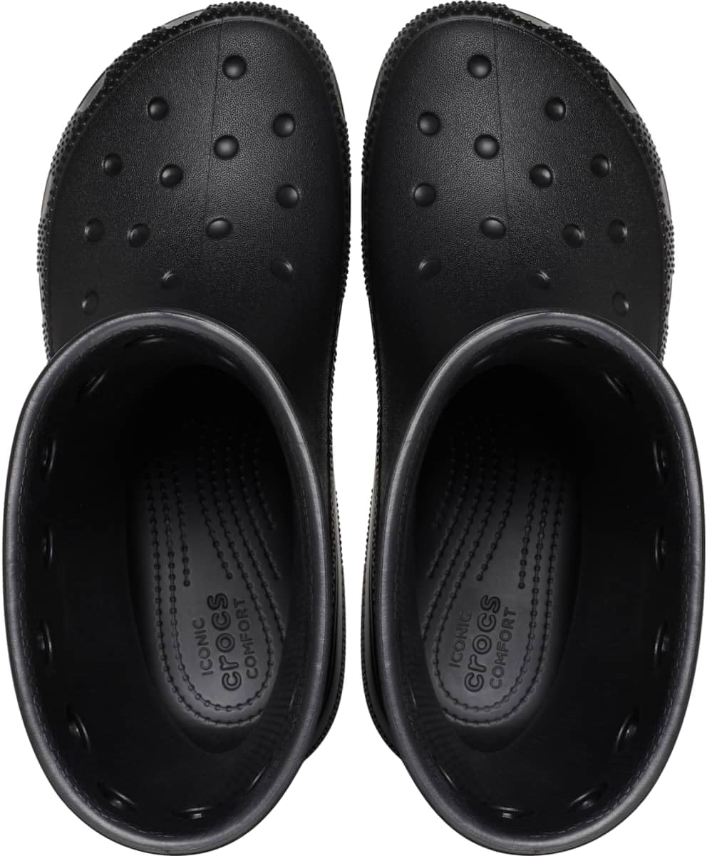 Унисекс резиновые сапоги Crocs Classic, черный — фото 3