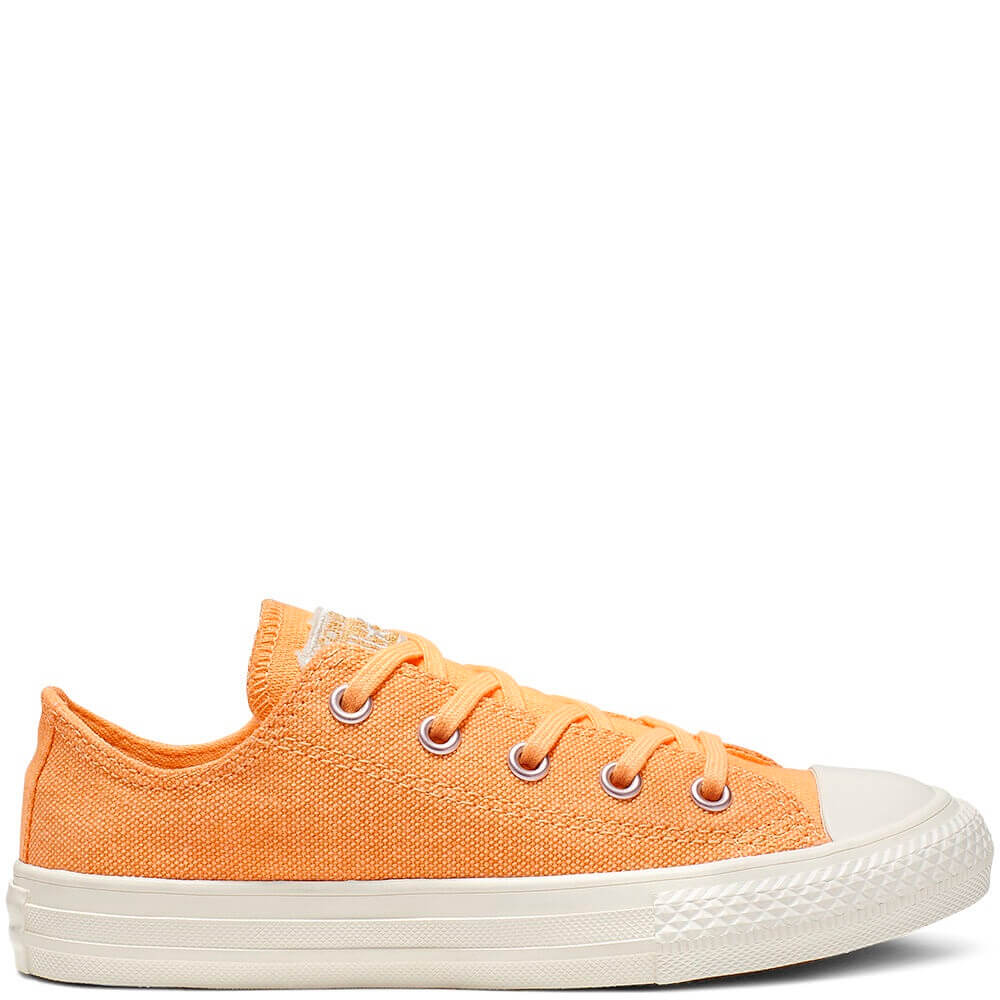 Низкие кеды Converse Chuck Taylor All Star OX Washed Out, оранжевый