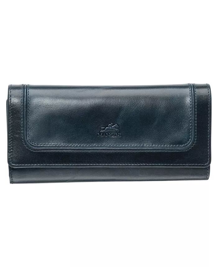 

Безопасный трехслойный кошелек South Beach RFID Mancini, синий