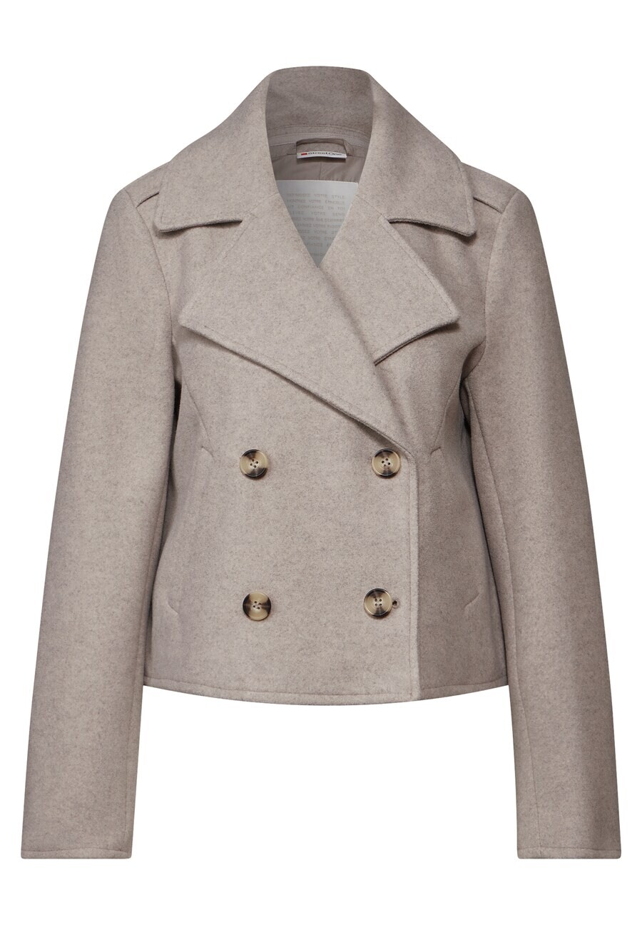 

Короткое пальто STREET ONE Between-Seasons Coat, бежевый