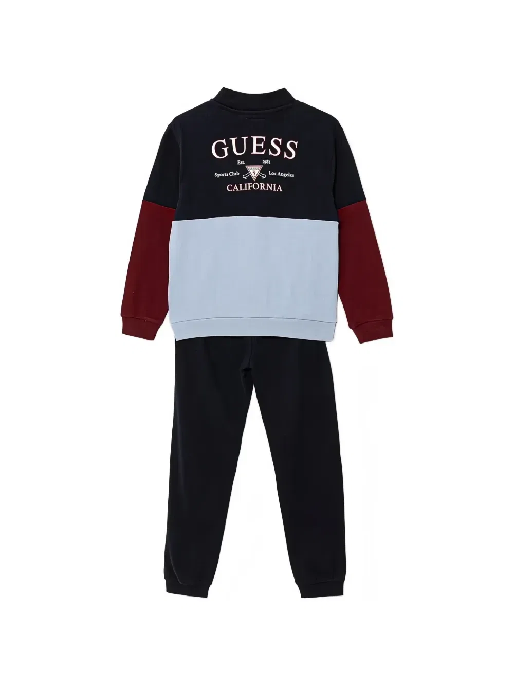 Спортивный костюм на молнии GUESS Kids, синий — фото 2