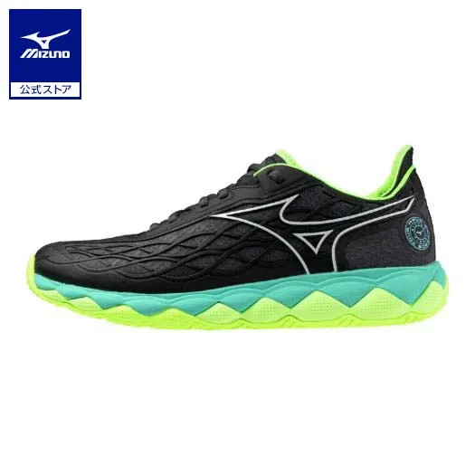 Теннисные кроссовки «Wave Enforce Tour AC» от Mizuno, Black X White X Yellow