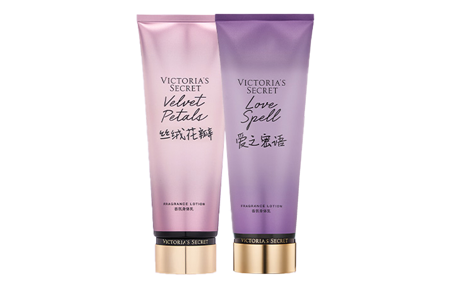 Лосьон для тела Love Whisper+Velour Petal успокаивающий зуд увлажняющий питающий ароматный 236мл+236мл Victoria's Secret — фото 2