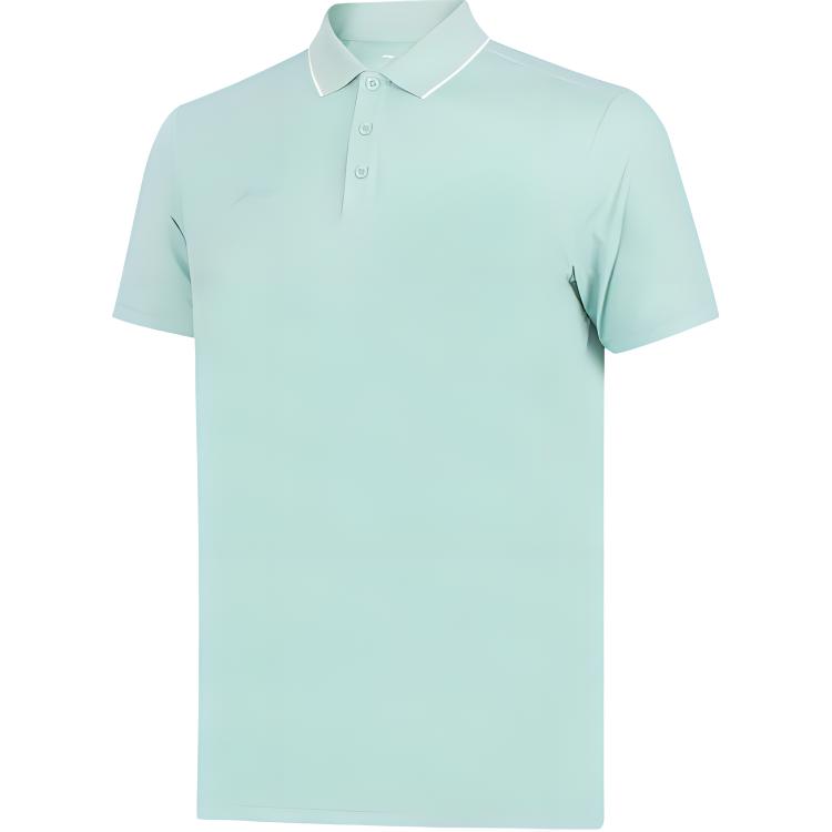 

LiNing Polo Shirt Men's Light Turquoise Li-Ning, светло cyan зеленый