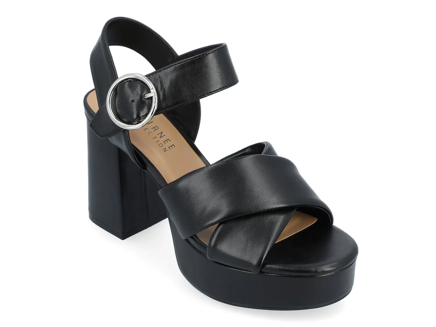 

Сандалии Akeely Platform Sandal Journee Collection, черный