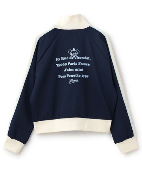 Спортивная куртка Mint-kun Pom ponette junior, Navy blue — фото 3