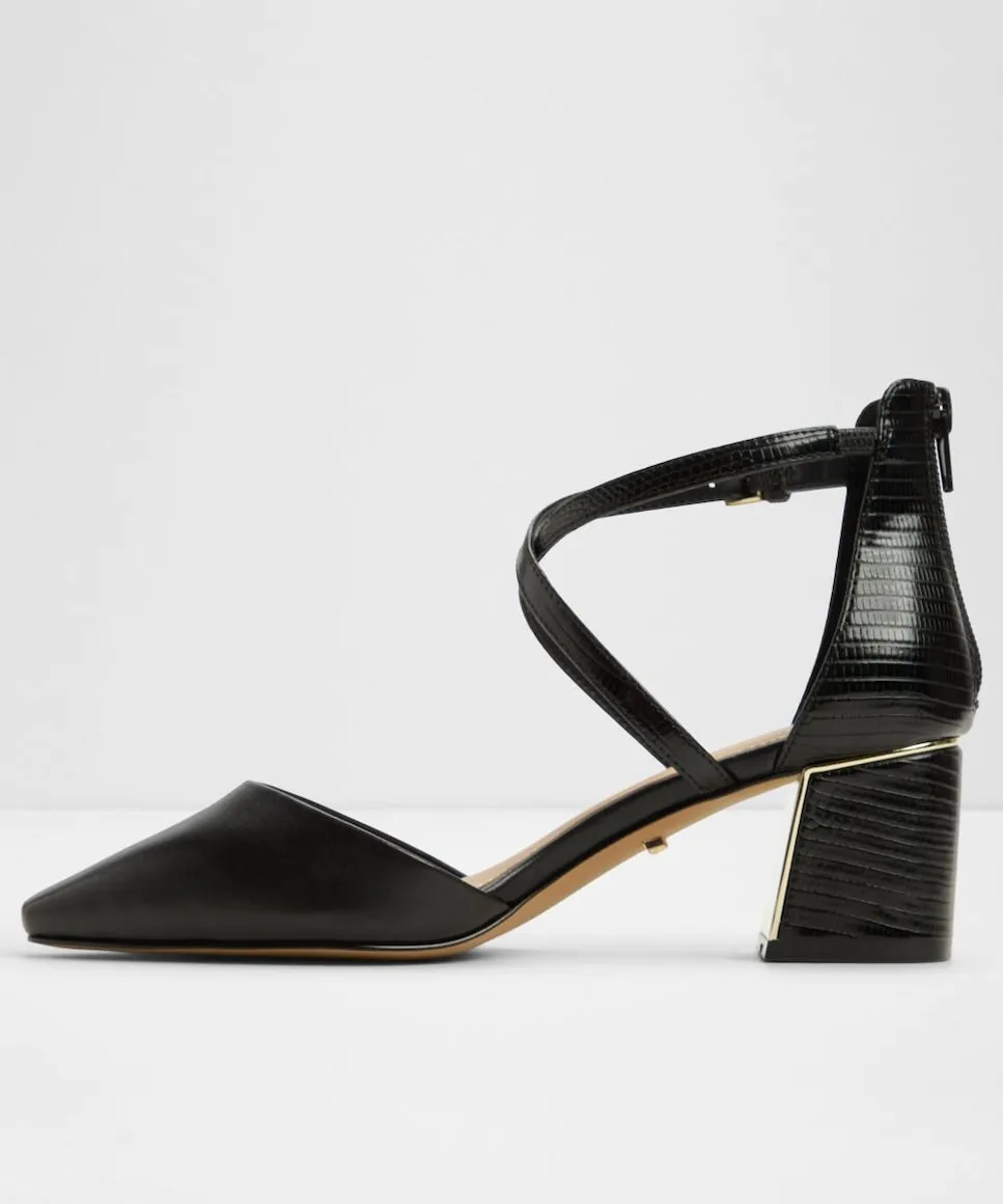 Женские туфли-лодочки с острым носком Aldo, черный — фото 4