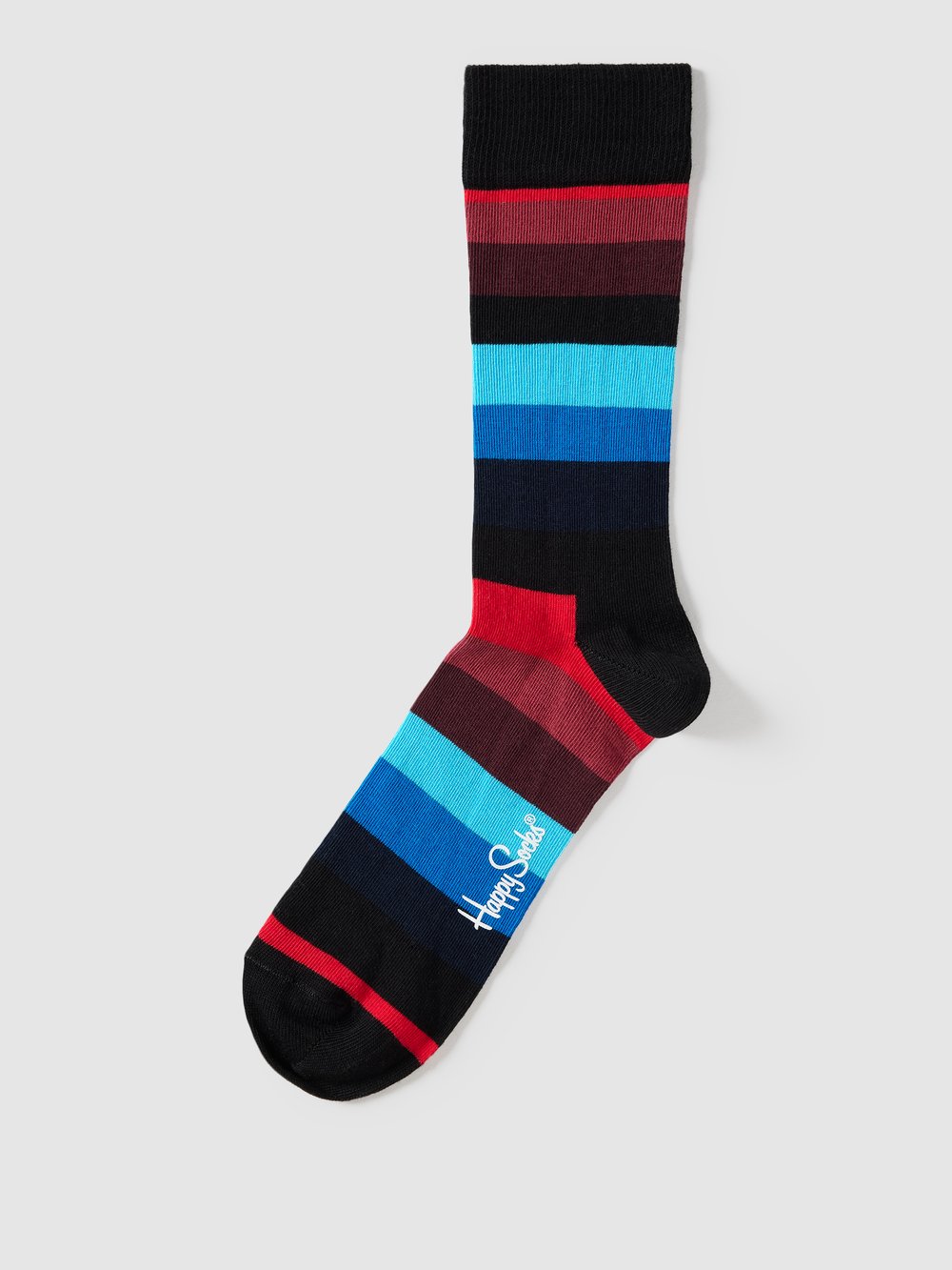 

Носки с узором по всей поверхности, модель «Полоска» Happy Socks, черный