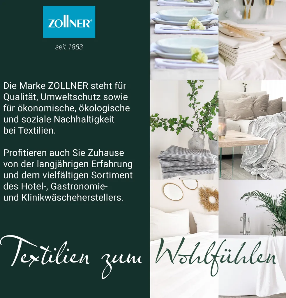 

Коврик для ванной Zollner, белый